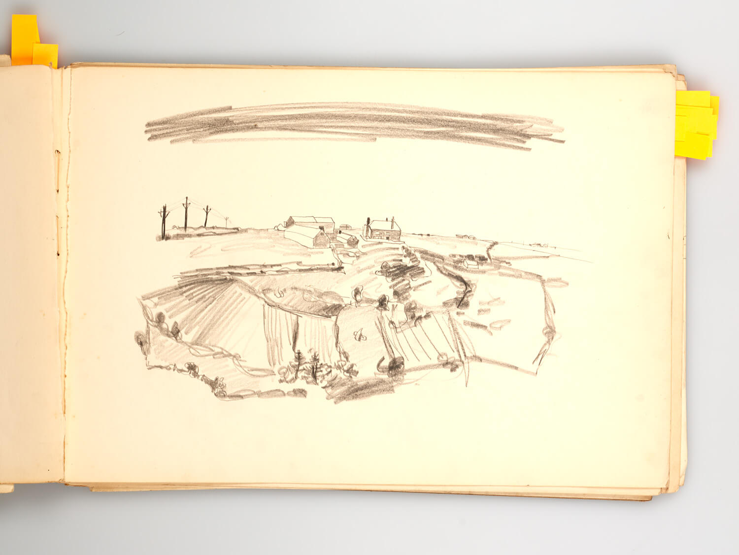 JB275 - Cornish Sketch Book 1948 - 1948 - 25 x 36.5 cm - Pencil