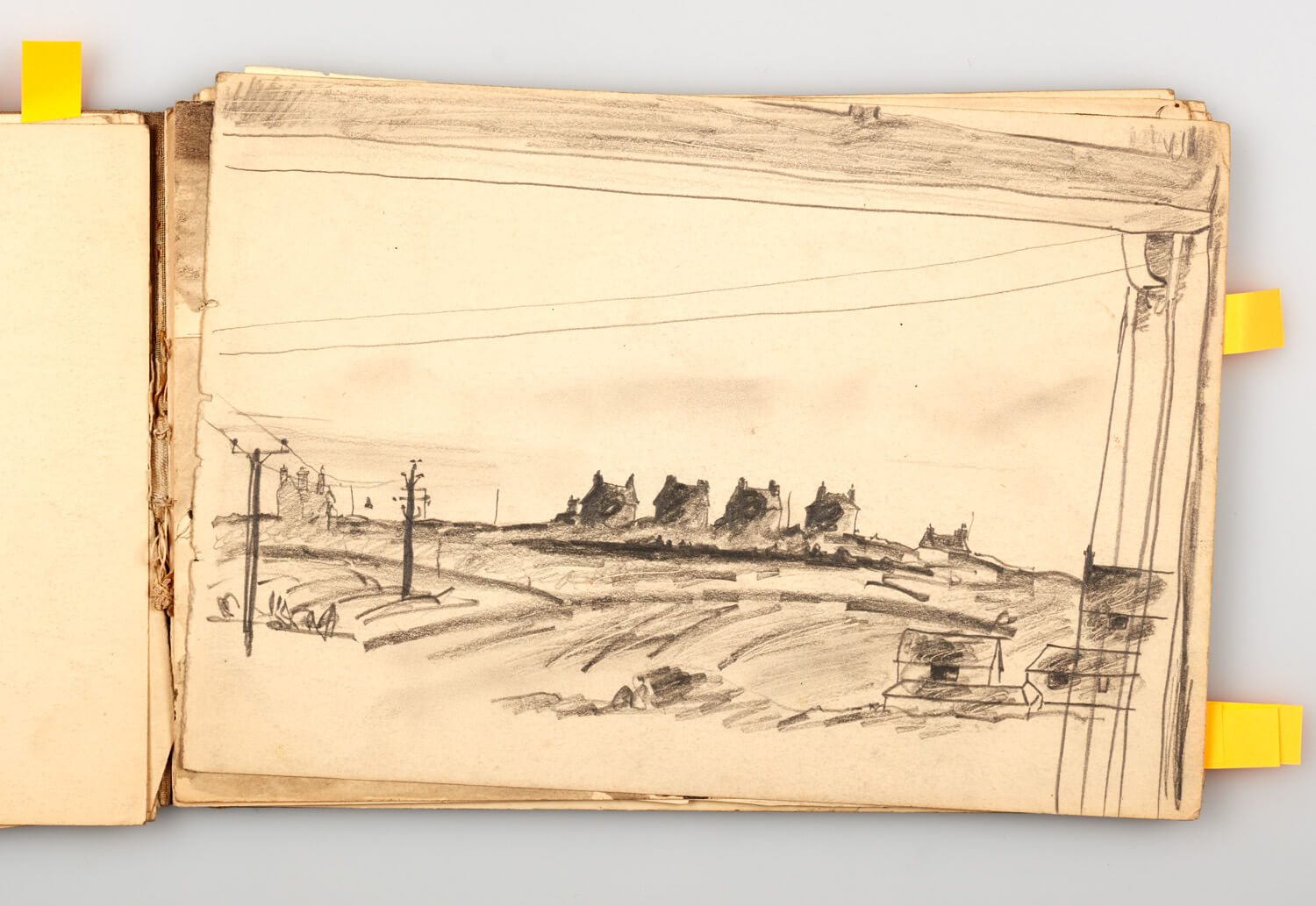 JB290 - Cornish Sketch Book 1948_49 - 1949 - 17.5 x 25.5 cm - Pencil