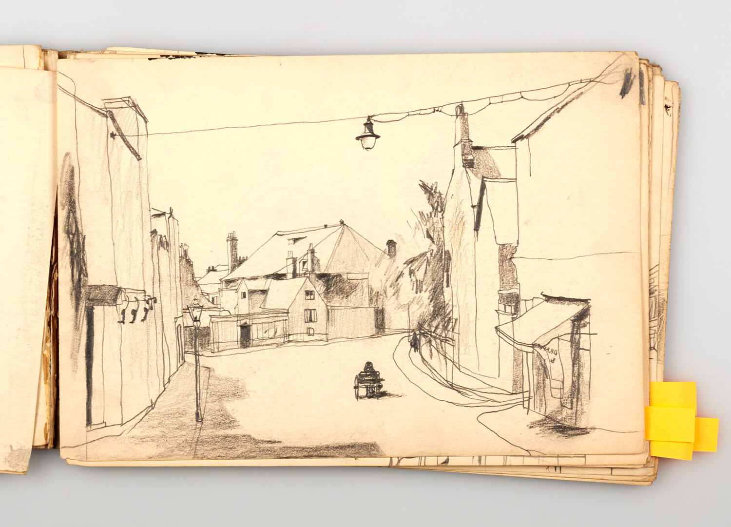 JB295 - Cornish sketch Book 1950 - 1950 - 17.5 x 25.5 cm - Pencil